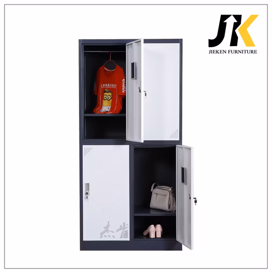 Los mejores armarios de acero del almacenamiento de la oficina del gabinete del armario de la comida del metal de 3 puertas